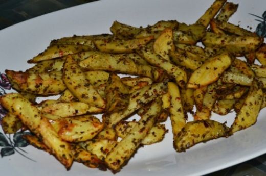Fırında Baharatlı Patates Tarifi ve Malzemeleri