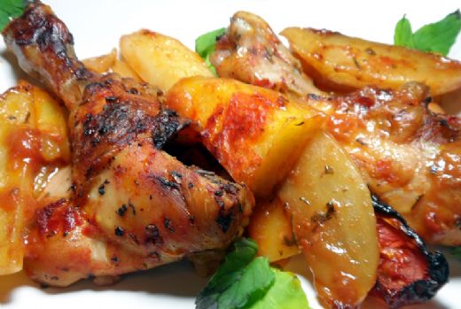 Tavuklu Patates Fırında Tarifi ve Malzemeleri