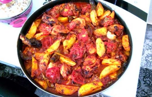 Tavuklu Patates Yemeği Fırında Tarifi ve Malzemeleri